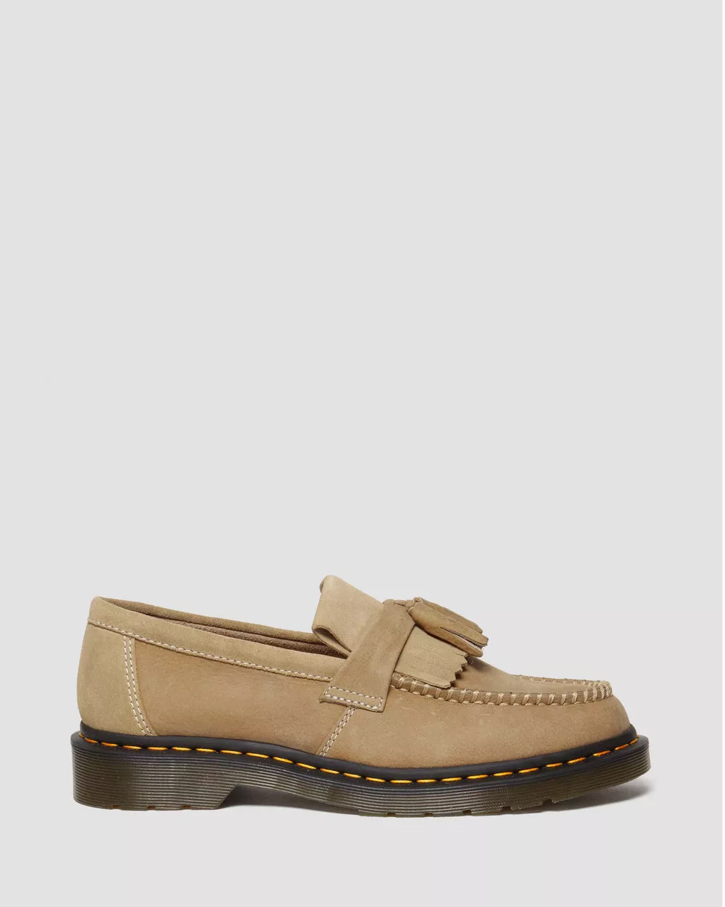 Adrian Tumbled Nubuck Leather Tassel Loafers - Image 2