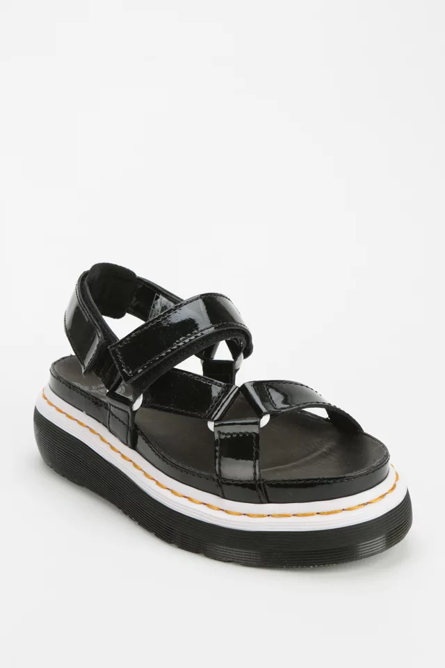 Aggy Sandal Black Patent