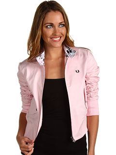 Amy Winehouse Pink Mist Cropped Harrington Jacket - Image 2