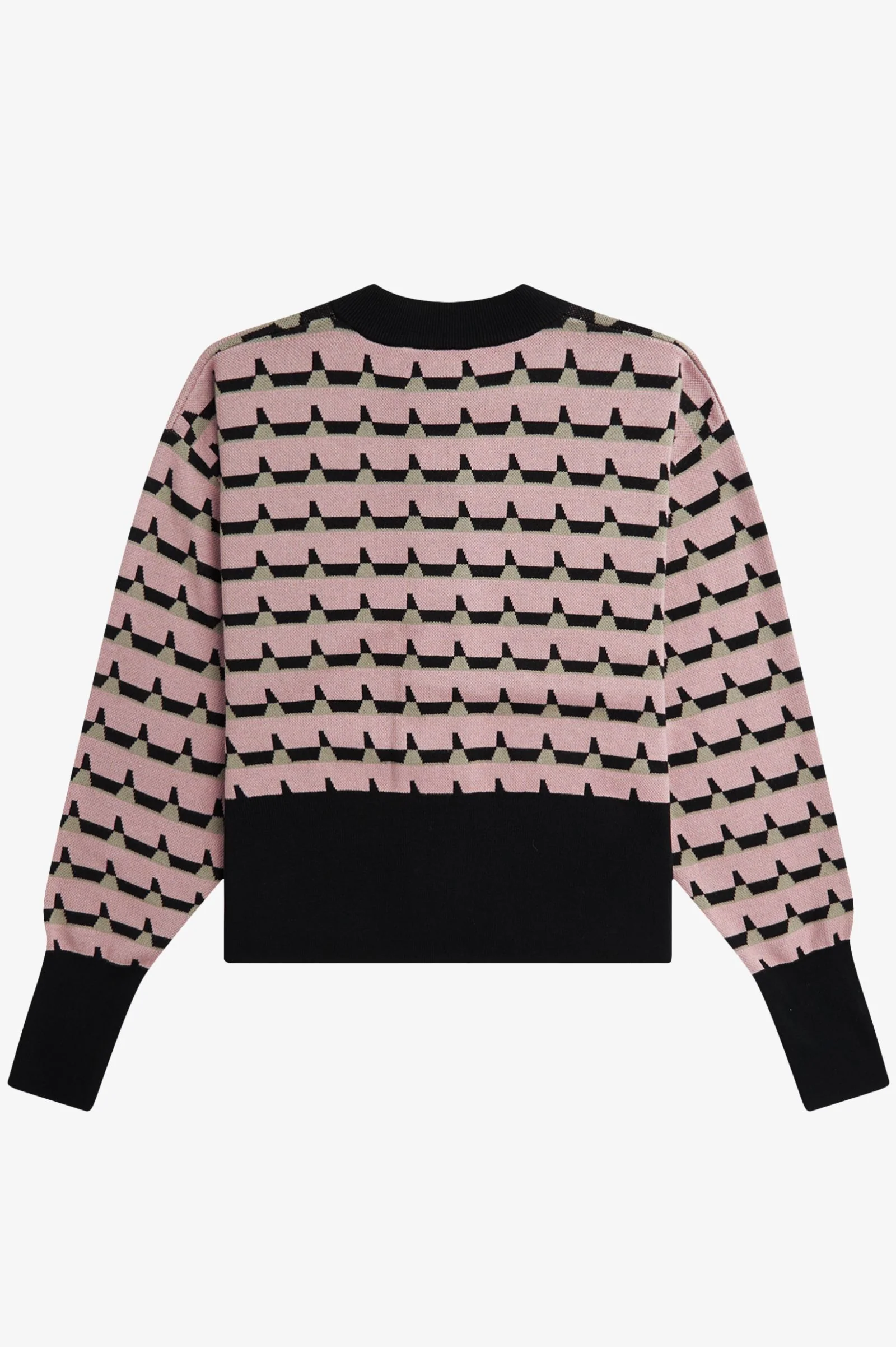 Amy Winehouse Jacquard Knit Cardigan - Image 3