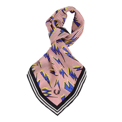 Amy Winehouse Lighting Print Silk Scarf