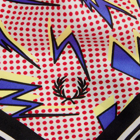 Amy Winehouse Lighting Print Silk Scarf - Image 2