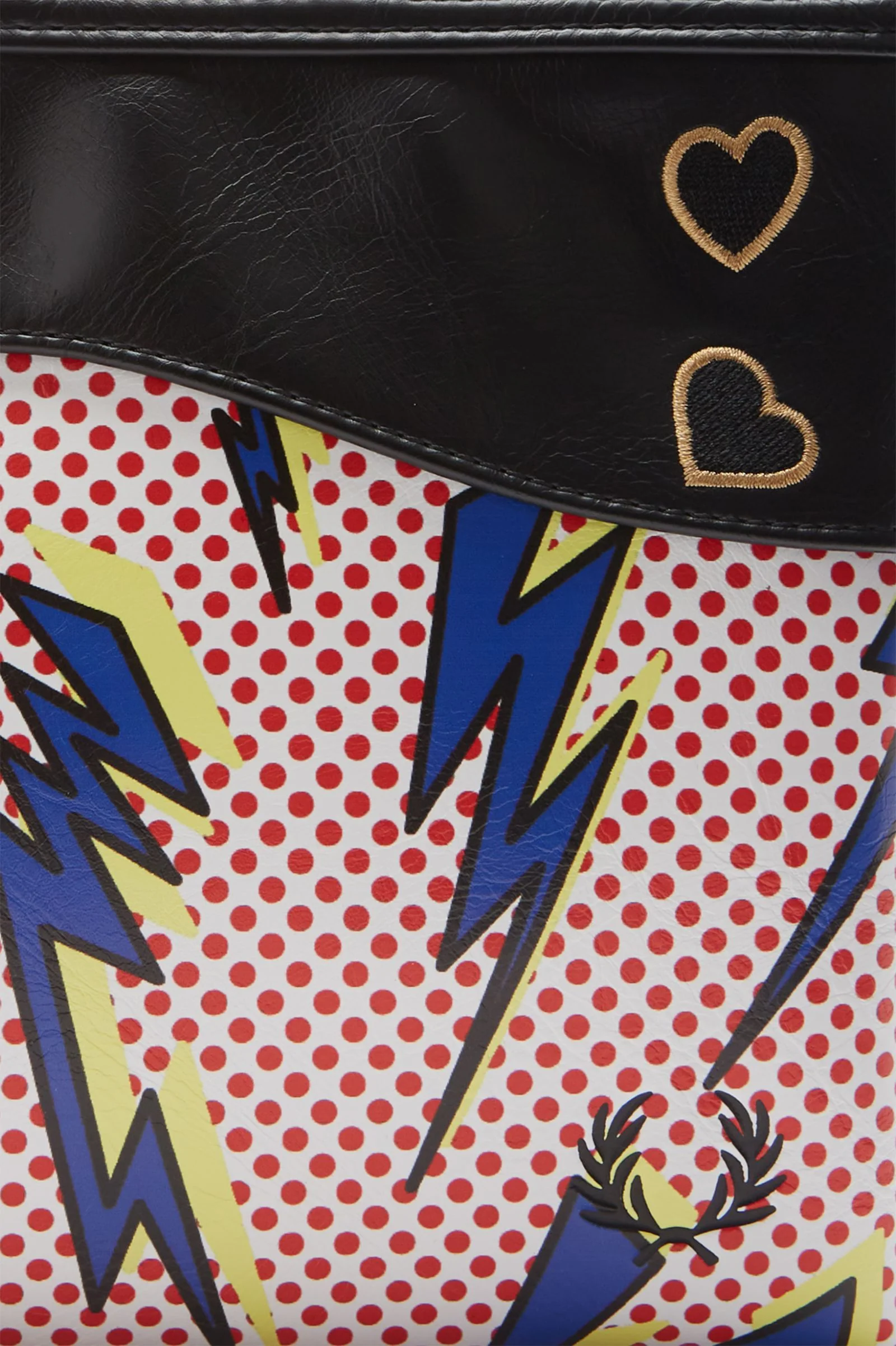 Amy Winehouse Lightning Print Side Bag - Image 4