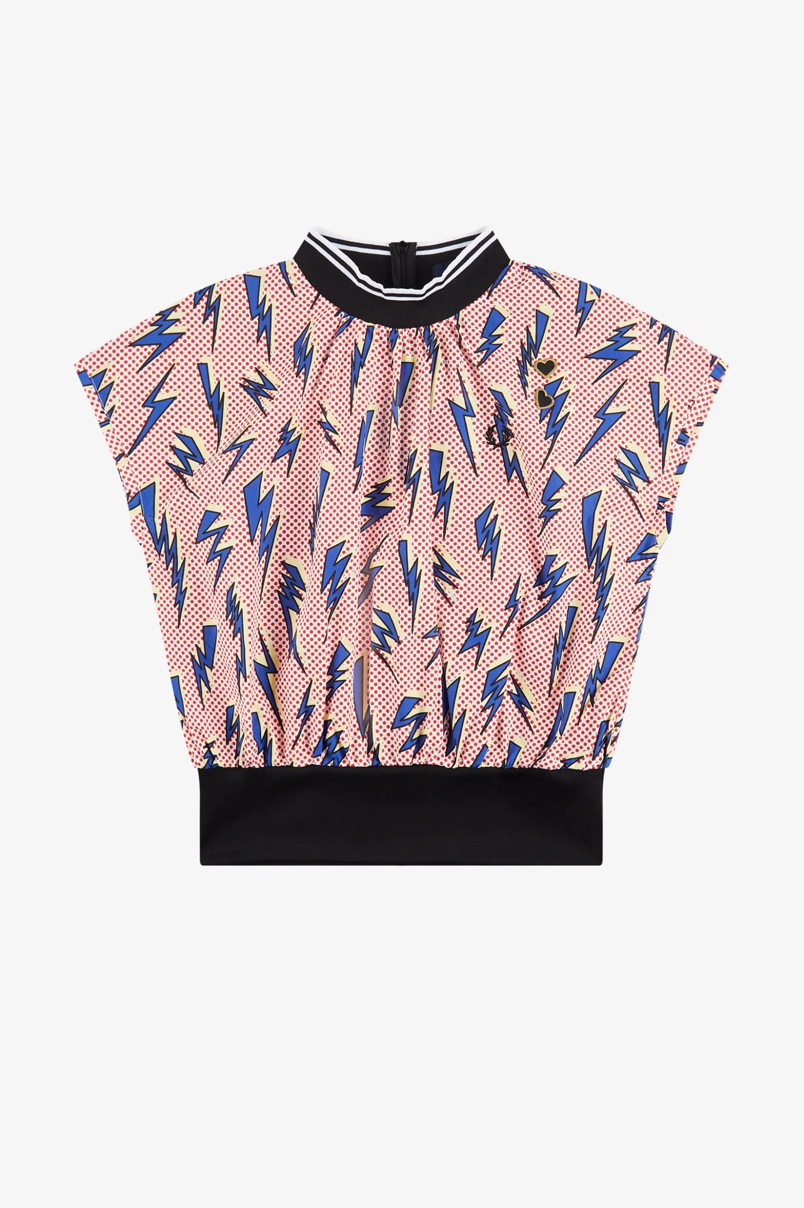 Amy Winehouse White Lightning Print Top - Image 3