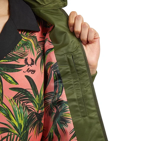 Amy Winehouse Printed Palms Zip-Thru Jacket - Image 5