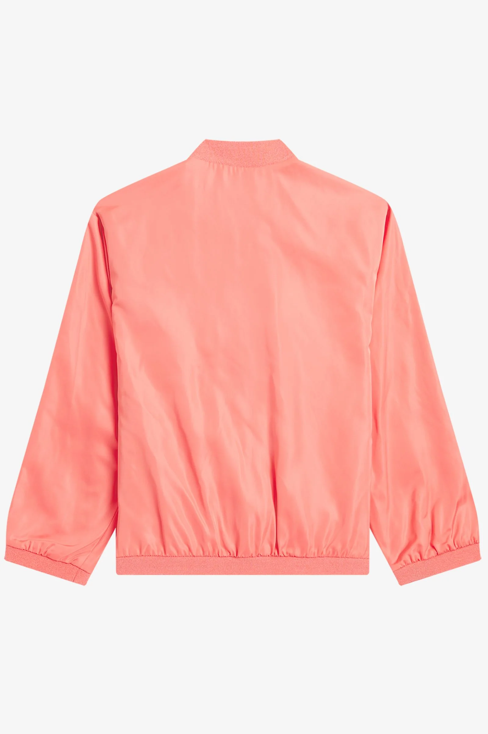 Amy Winehouse Coral Heat Satin Bomber Jacket - Image 2