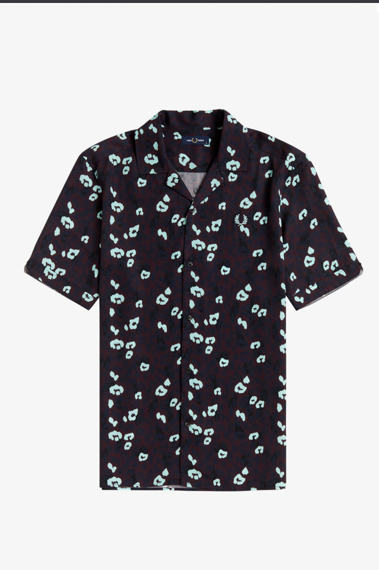 Animal Print Revere Collar Shirt - Image 3