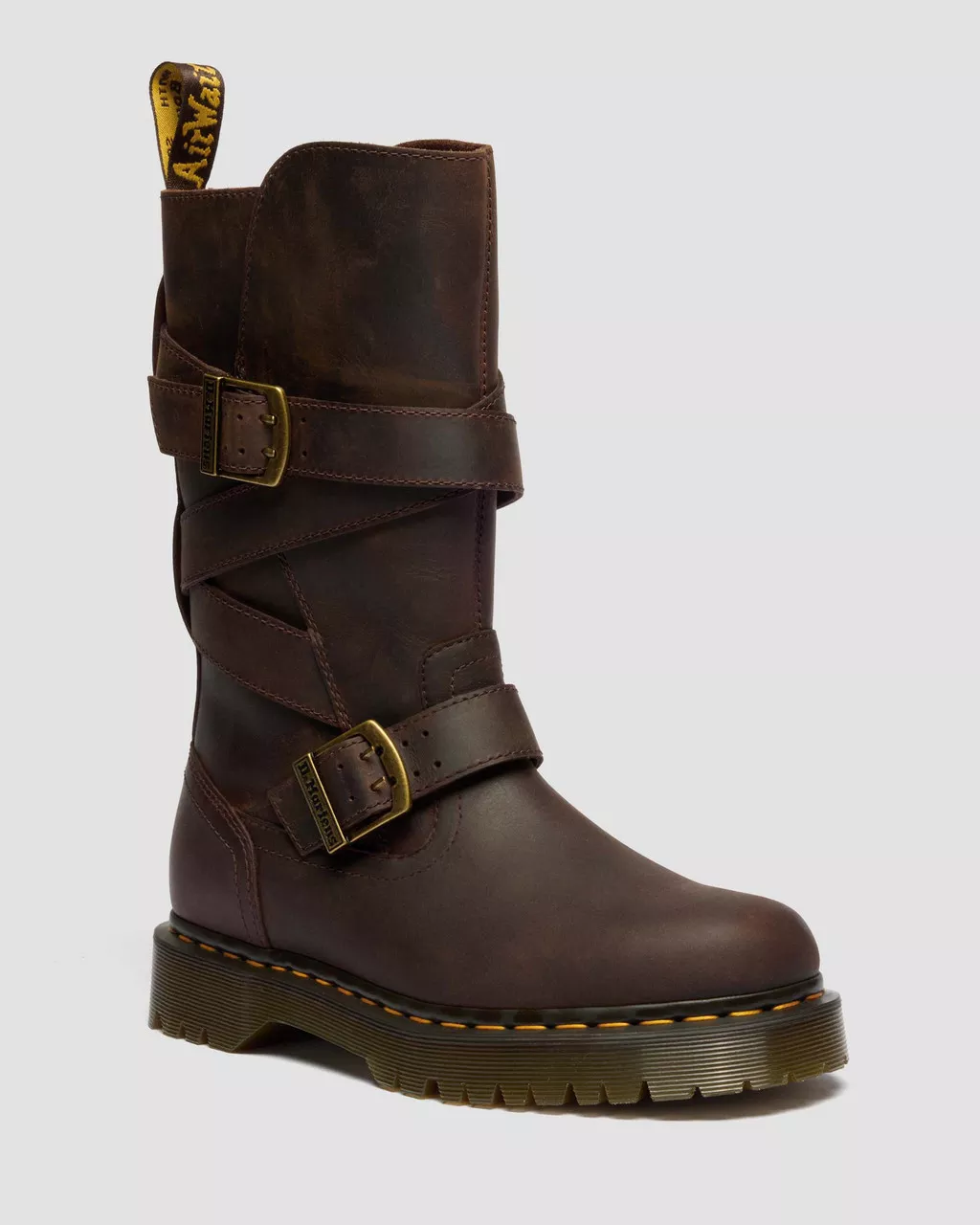 Anistone Two Strap Dark Brown - Image 3