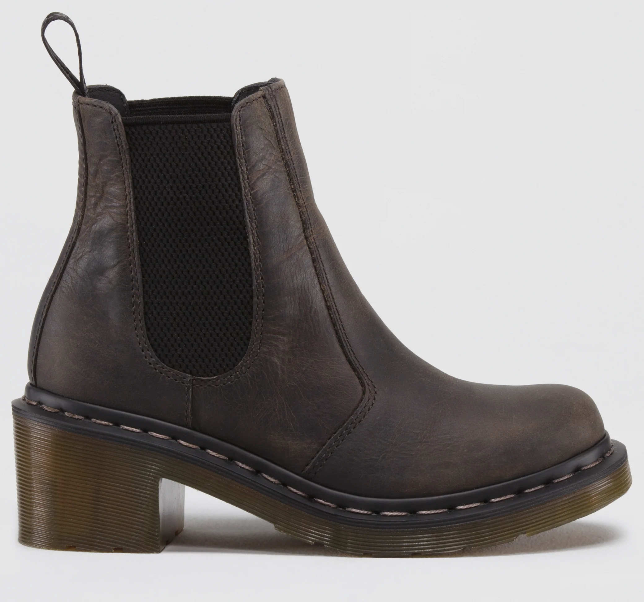Cadence Black Greenland Heeled Chelsea Boot - Image 2