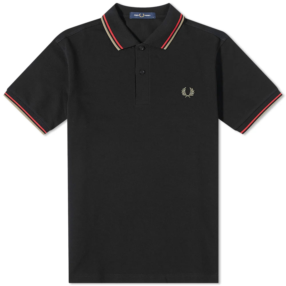 Fred Perry Twin Tipped Polo Shirt (9) - Image 4