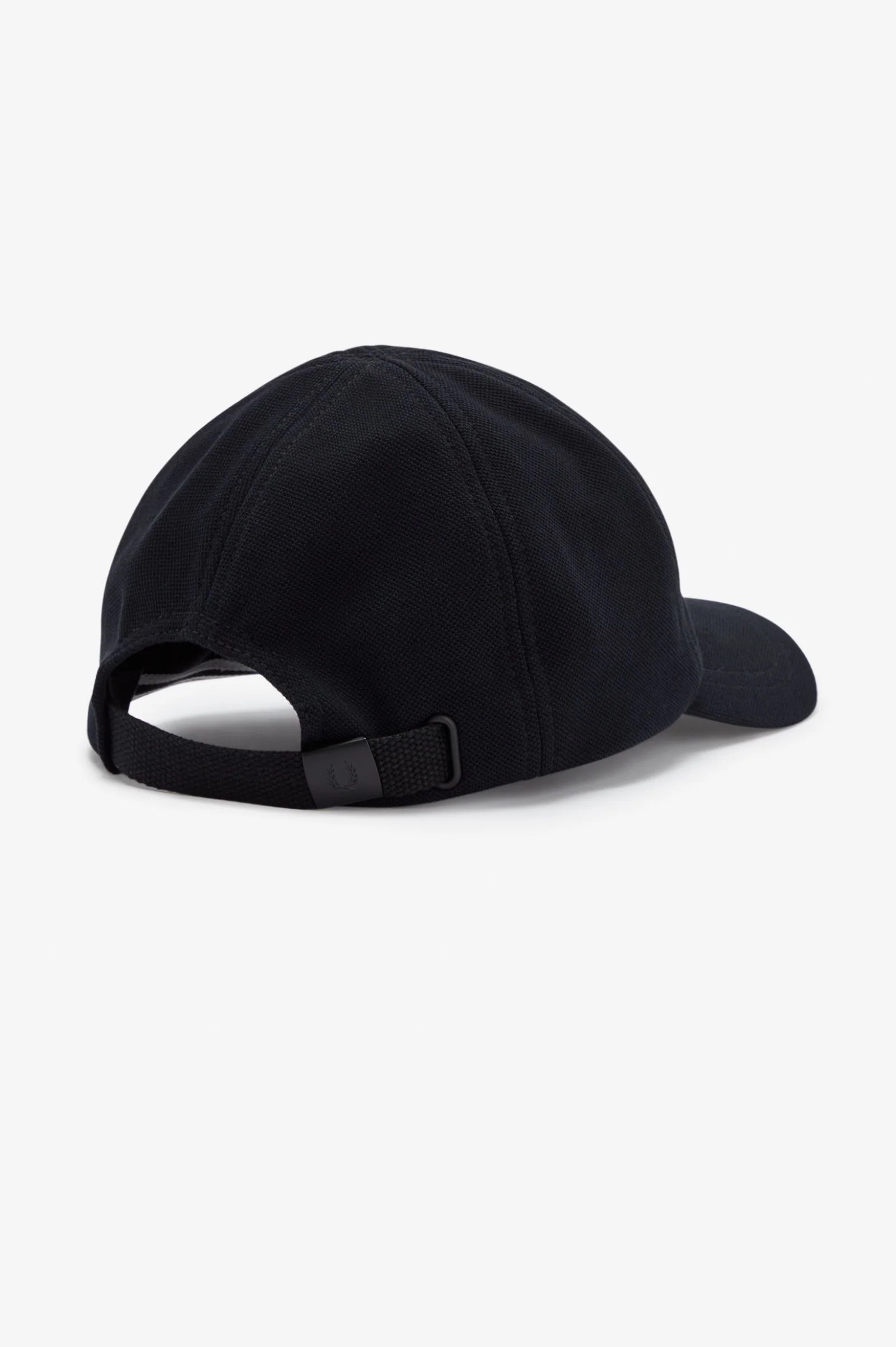 Black Pique Classic Cap - Image 2