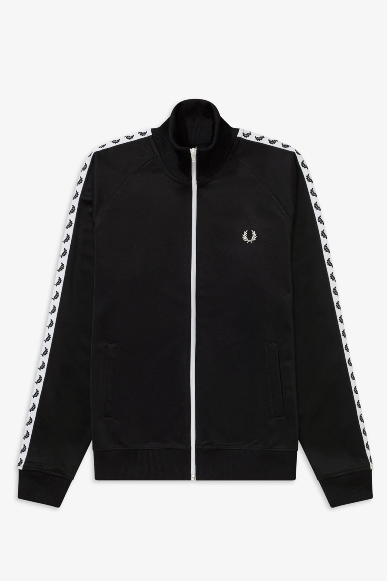 Black Taped Track Jacket - Image 3