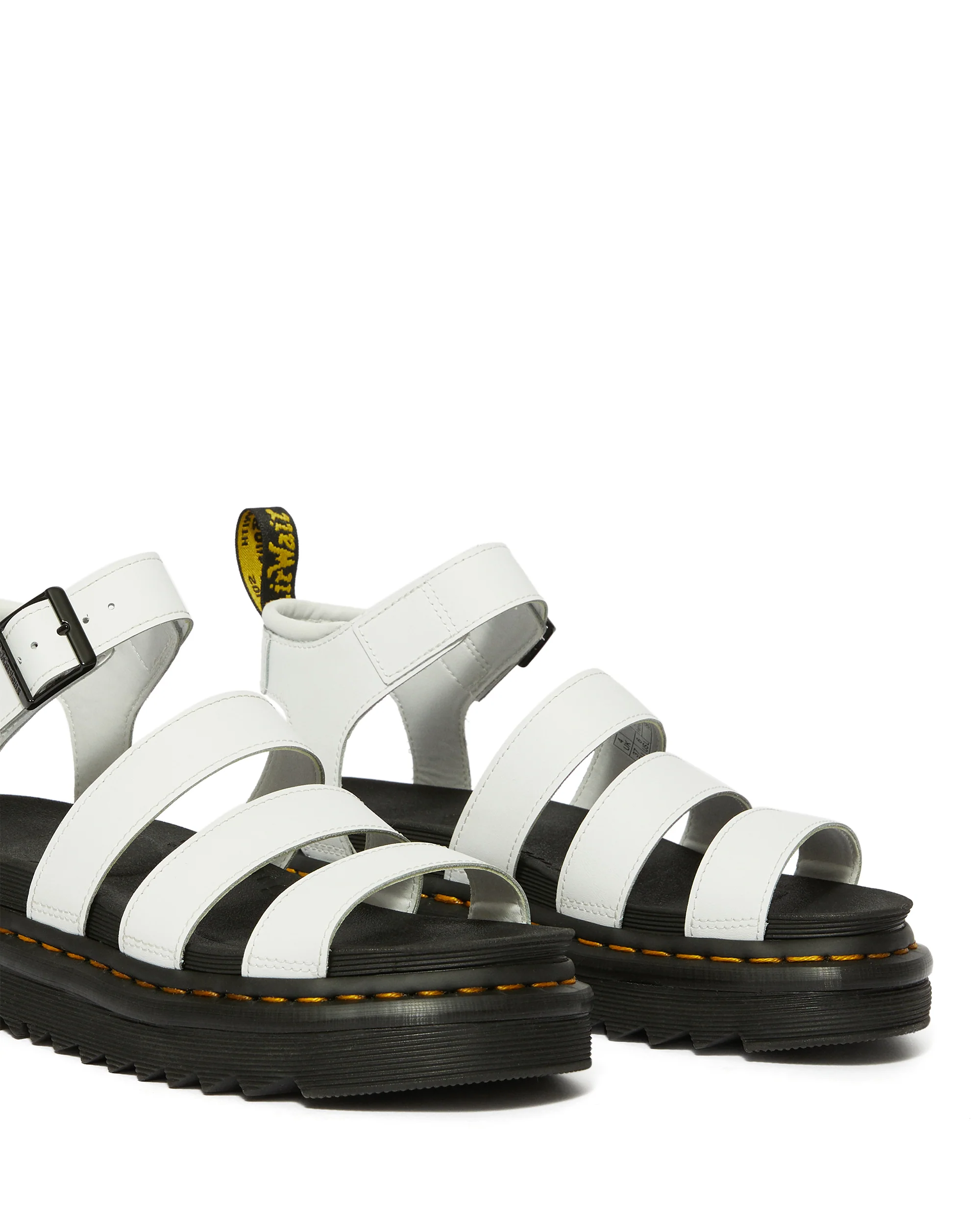 Blaire White Hydro Gladiator Sandals - Image 3