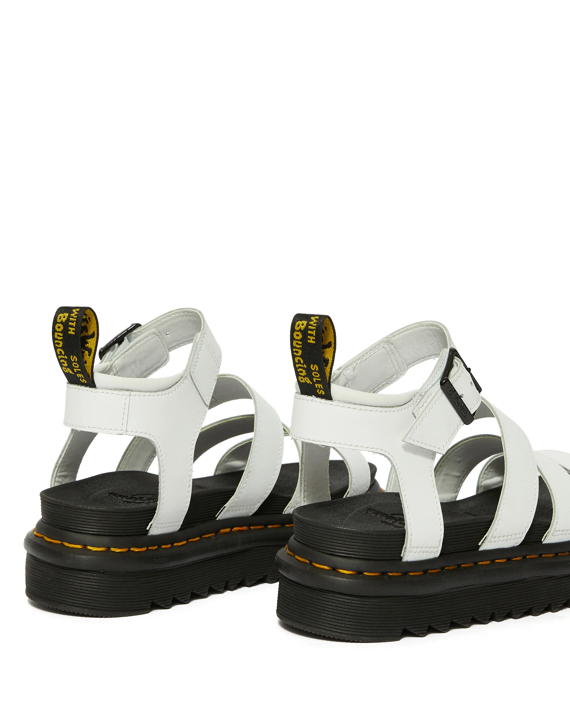 Blaire White Hydro Gladiator Sandals - Image 4
