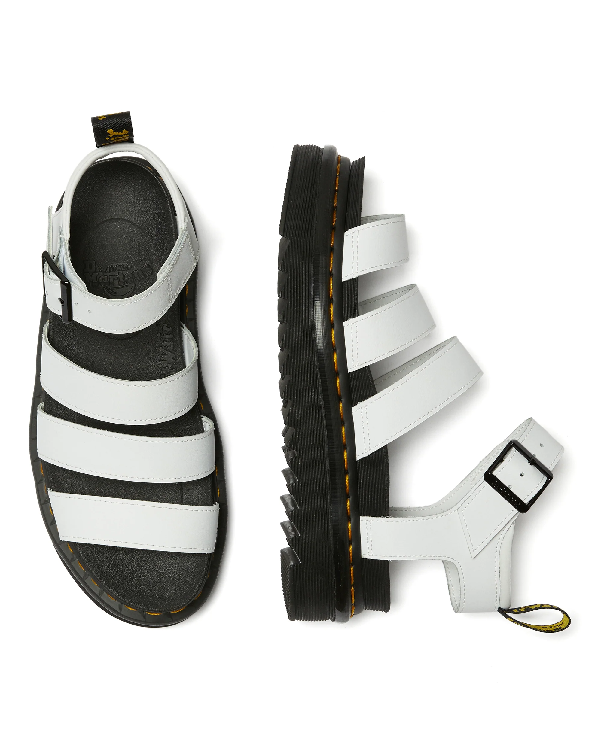 Blaire White Hydro Gladiator Sandals - Image 8