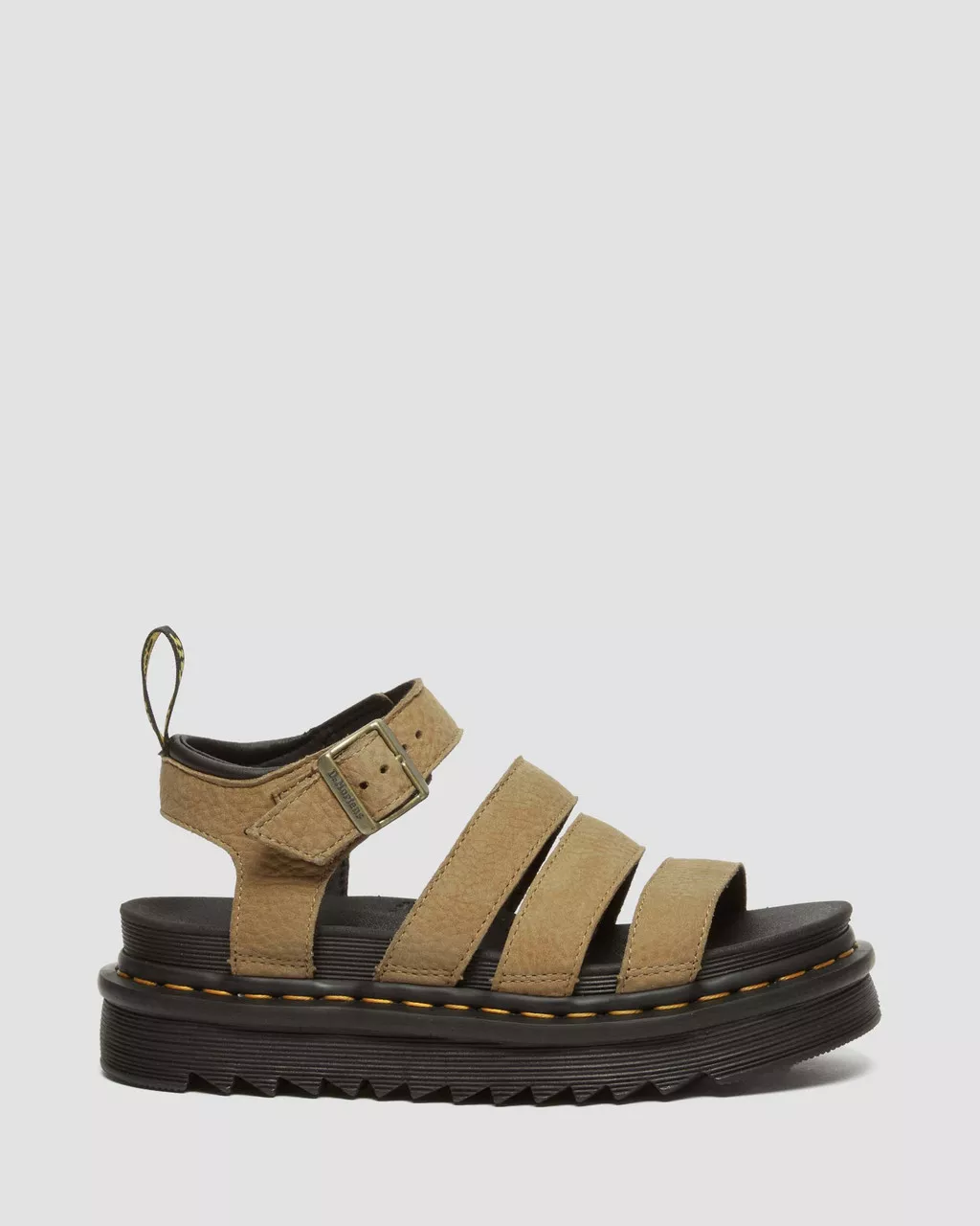 Blaire Tumbled Nubuck Leather Sandals - Image 5