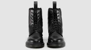 Brady Black Smooth+Fur Lined Leather Lace Up Boot - Image 2
