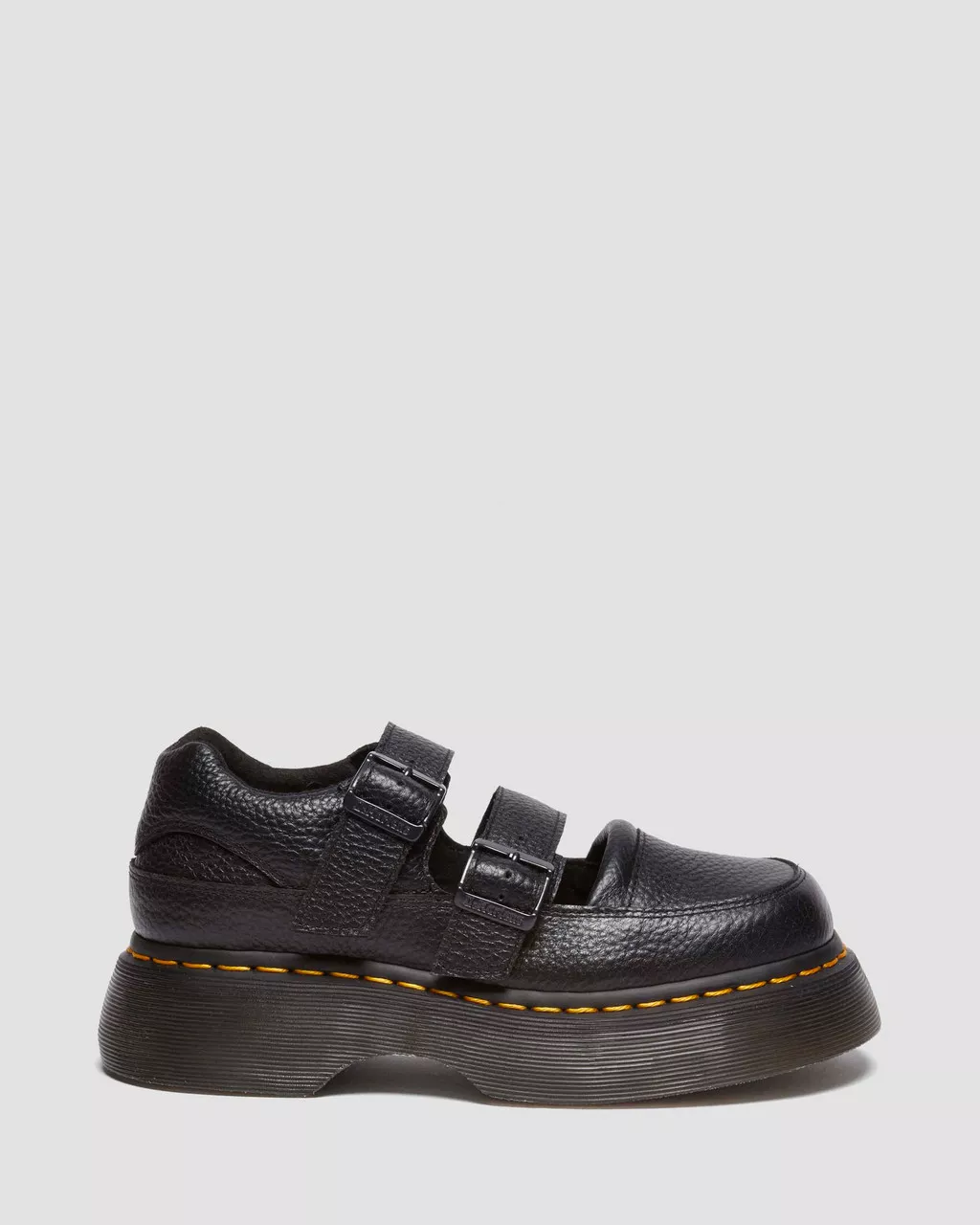 Buzz Milled Nappa Leather Mary Jane Shoes
