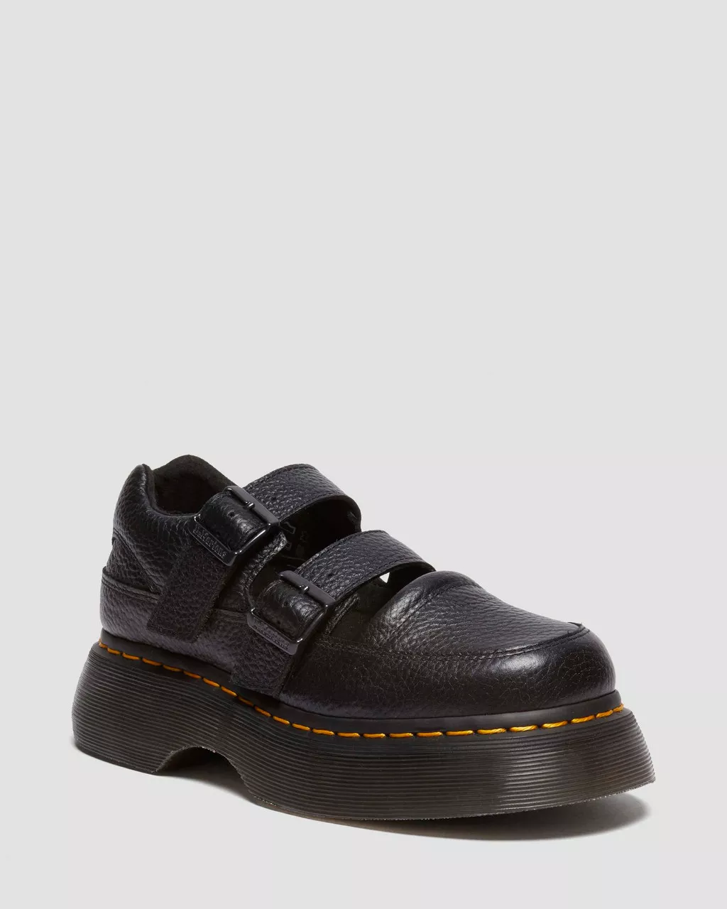 Buzz Milled Nappa Leather Mary Jane Shoes - Image 3