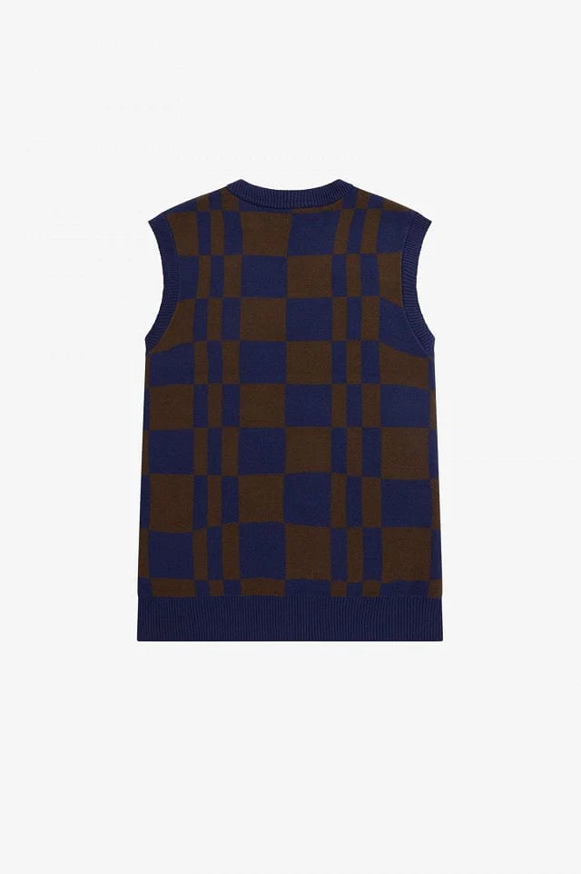 Chequerboard Knitted Tank - Image 3