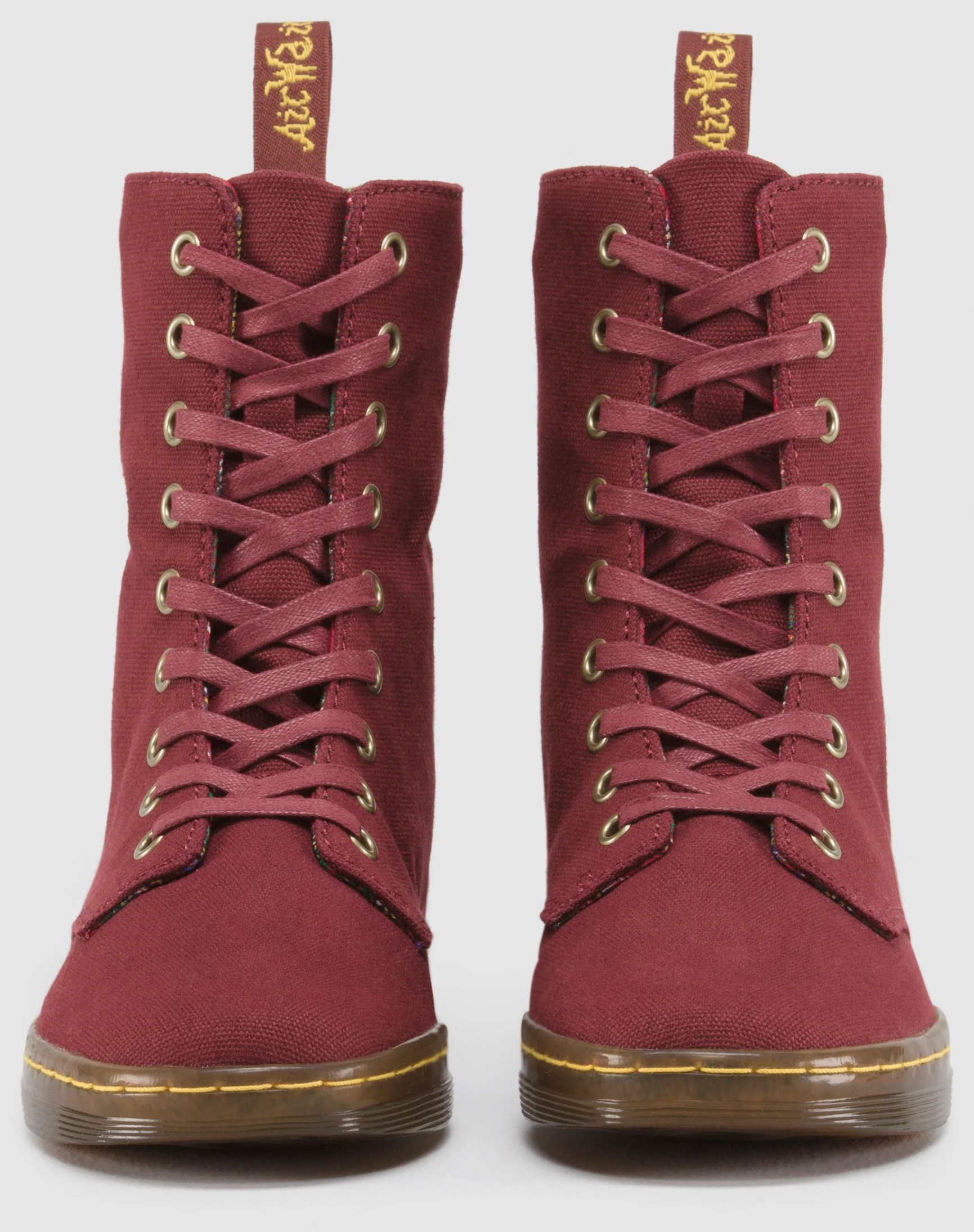 Stratford Cherry Red Canvas Boot