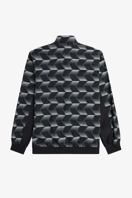 Chevron Stripe Shell Jacket - Image 3