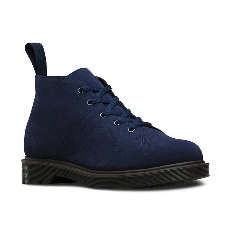 Church Navy Hi Suede Wp Ankle Monkey Boot - Image 3