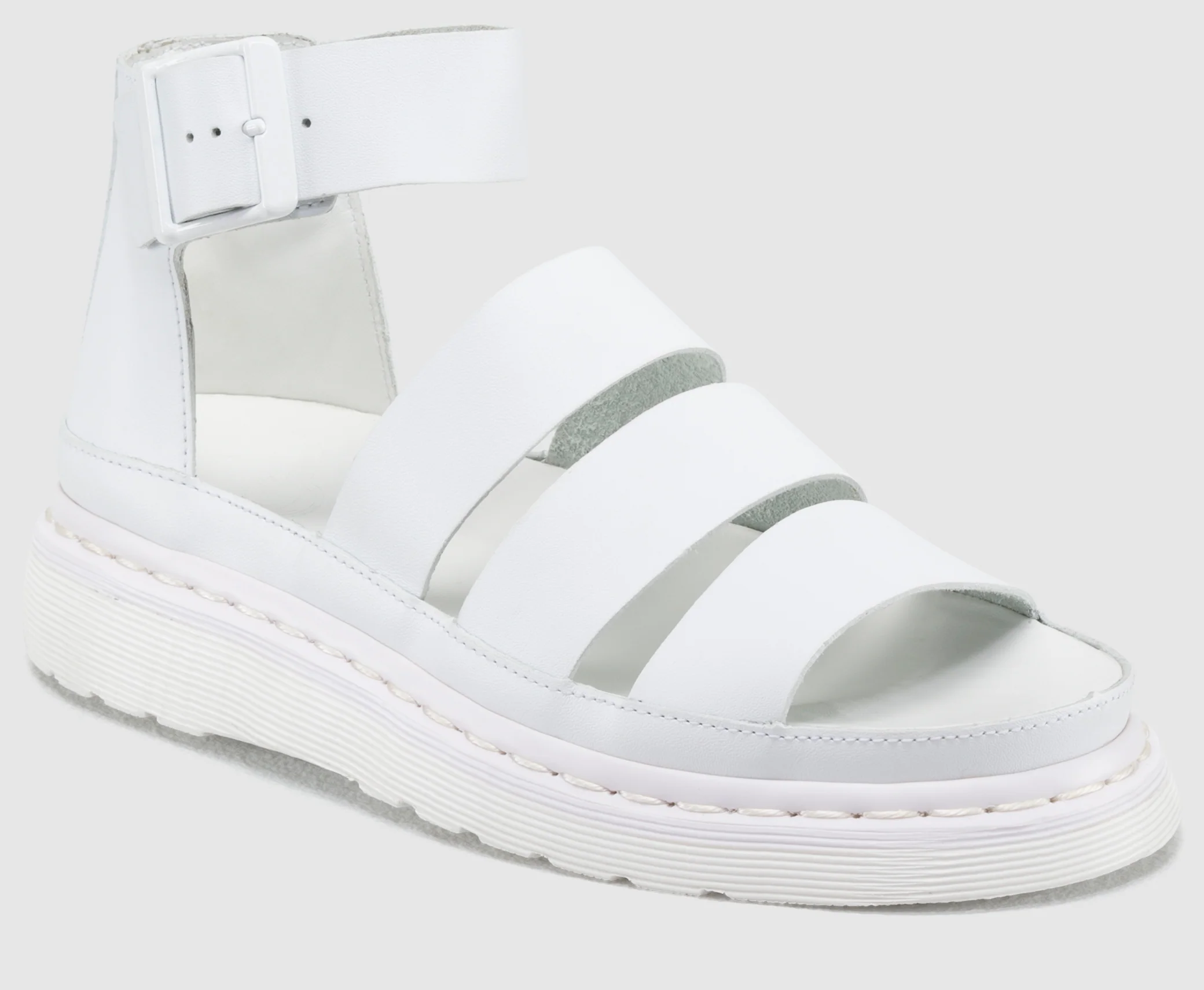 Clarissa White Softy T Sandal