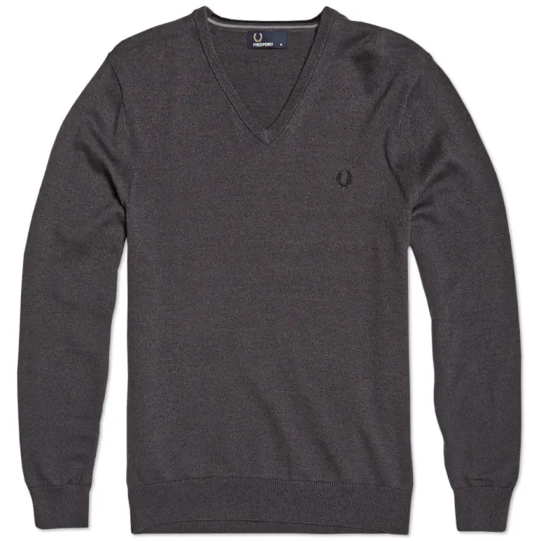 Classic V Neck Jumper - Image 3