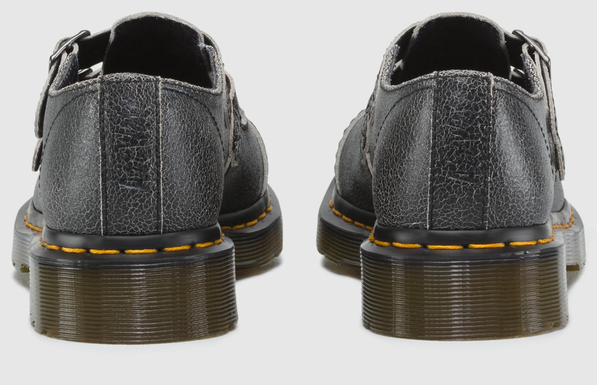Susy Black+White Cristal Suede Mary Jane Shoe - Image 2