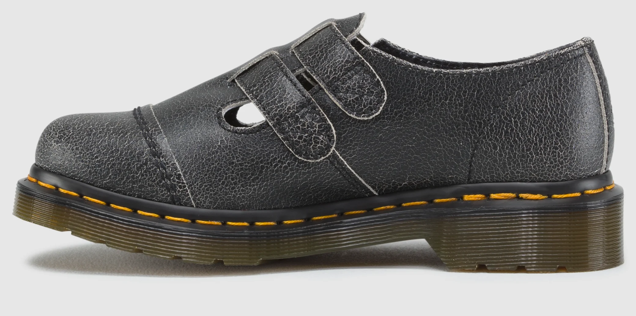 Susy Black+White Cristal Suede Mary Jane Shoe - Image 4