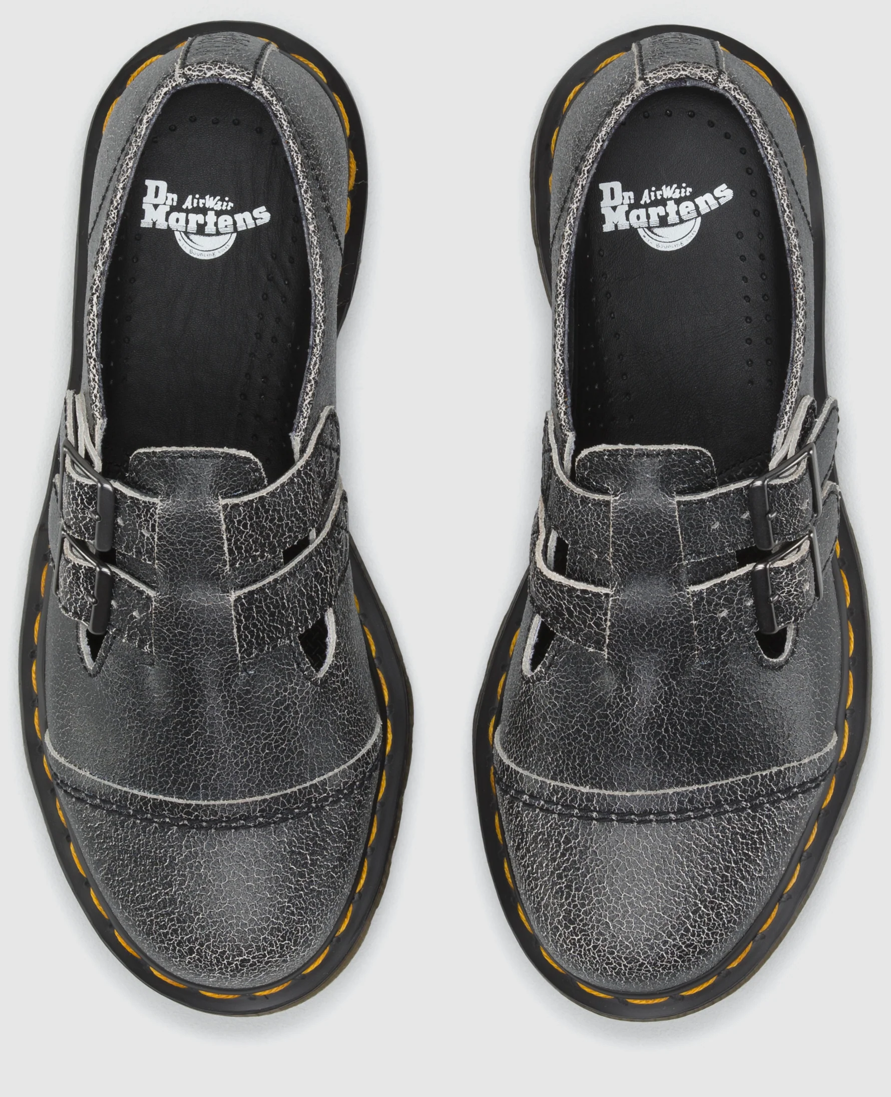 Susy Black+White Cristal Suede Mary Jane Shoe - Image 7