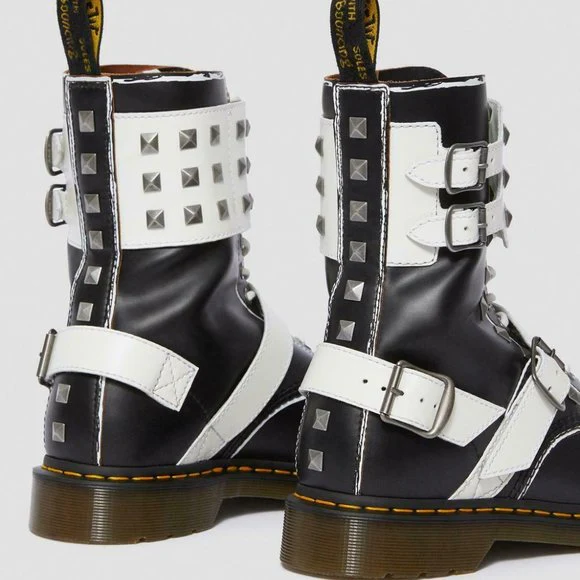 1490 Joska Stud Black/White Smooth - Image 2