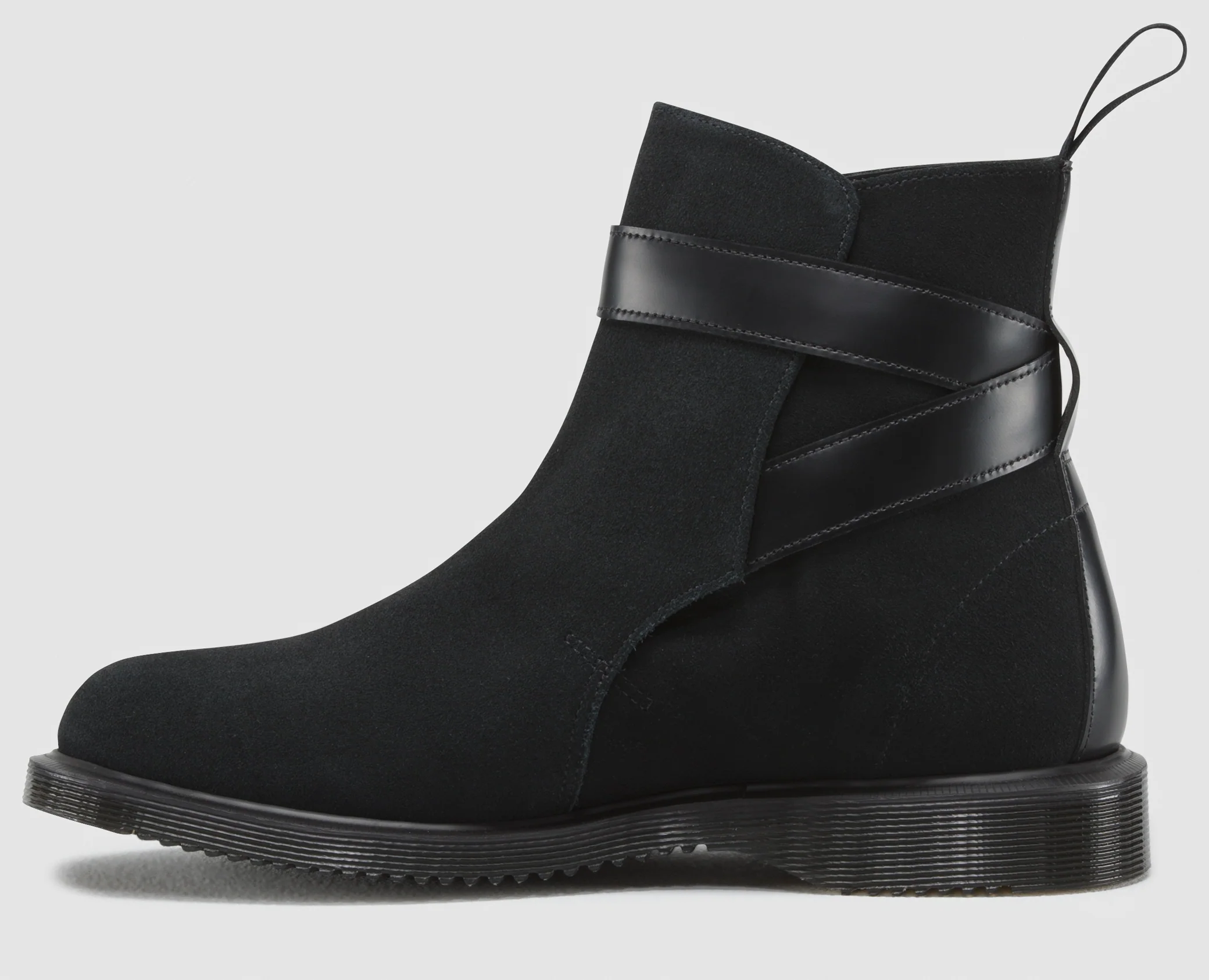 Teresa Black Hi Suede Wp+Smooth Boot - Image 4