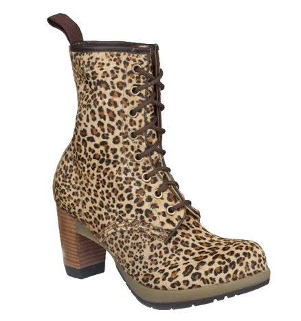 Darcie Mini Leopard Hair On Heel Boot