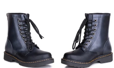 Drench Matte Black Rubber Boot - Image 3