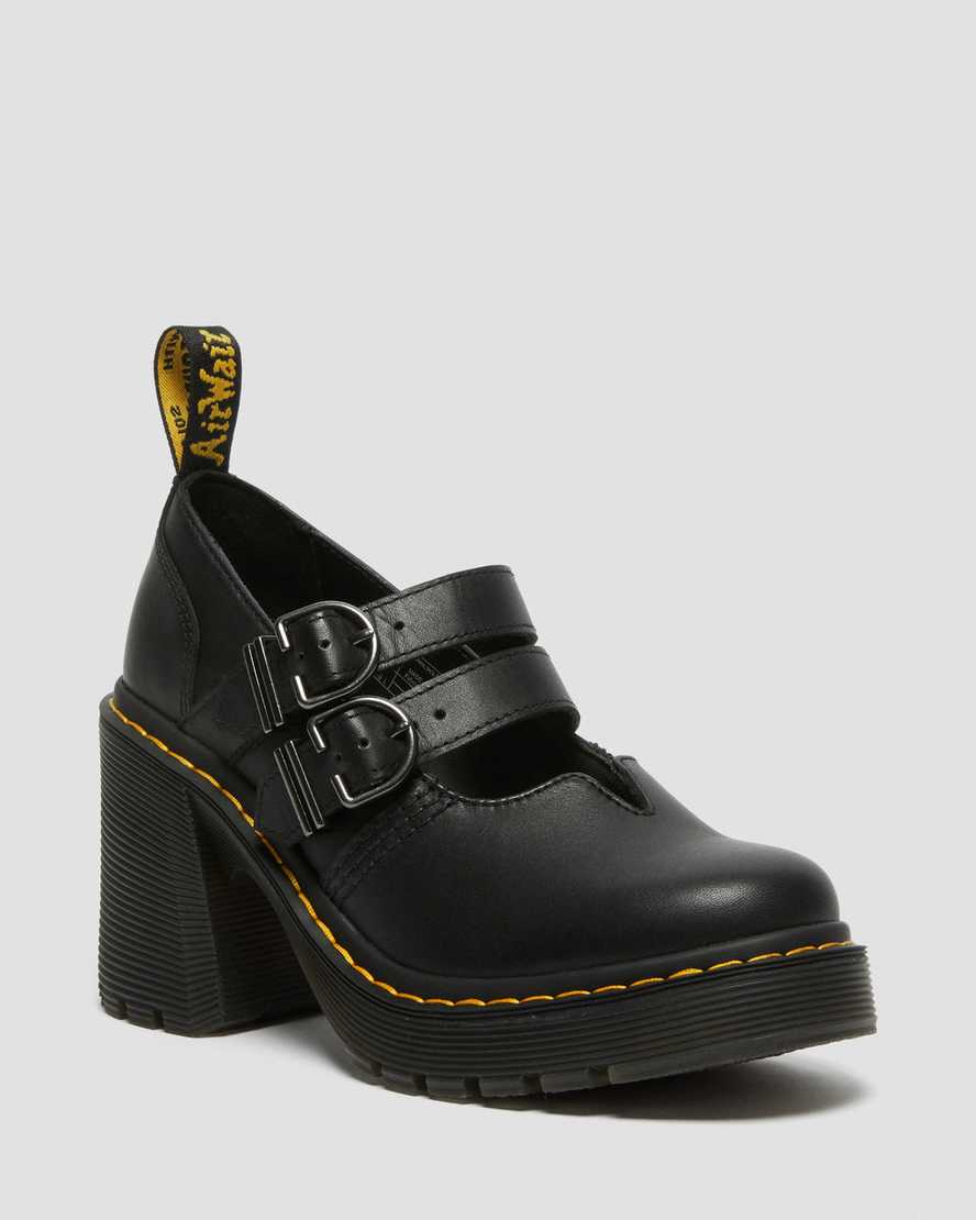 Eviee Sendal Leather Heeled Shoes - Image 5