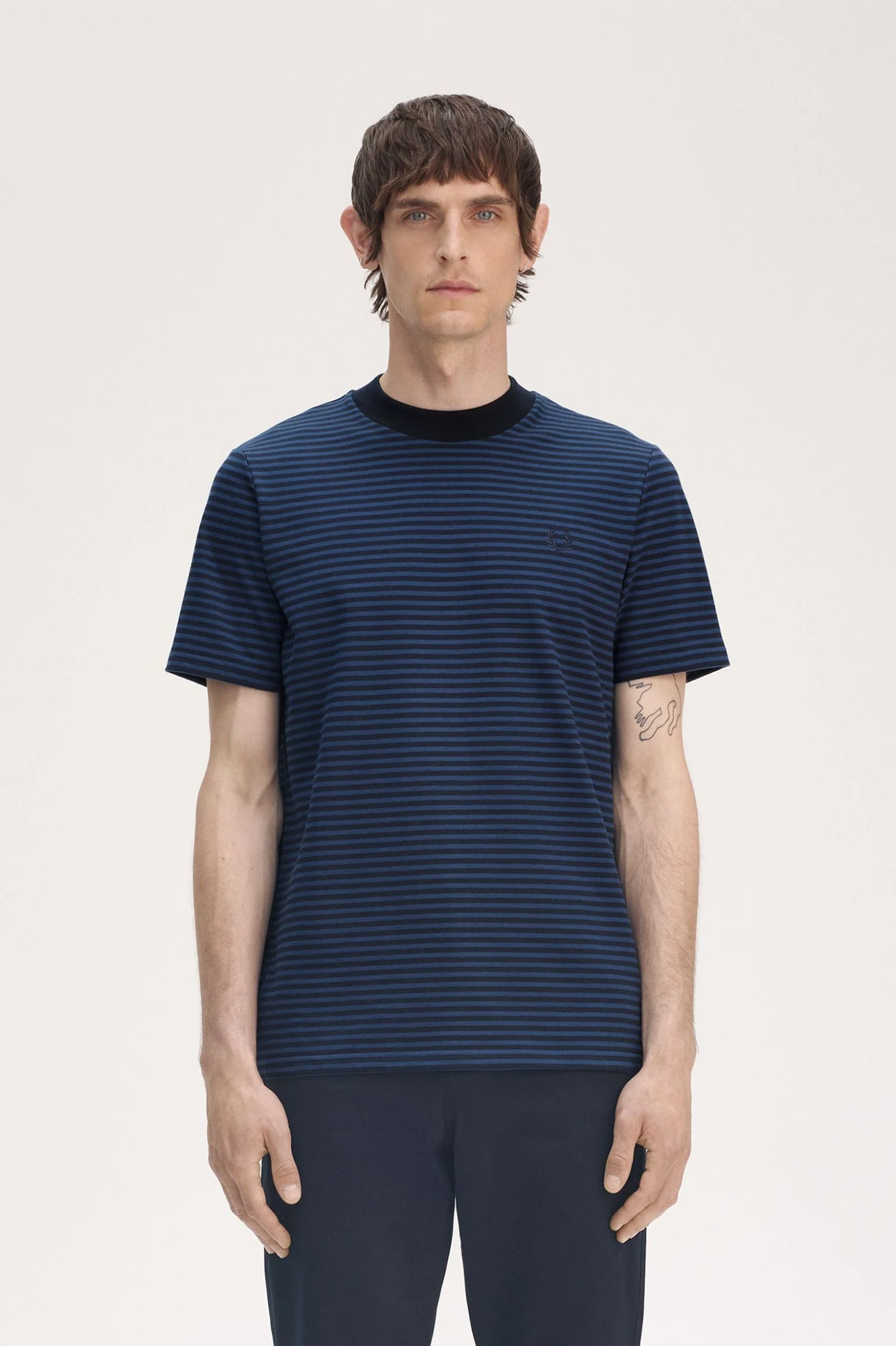 Fine Stripe Heavyweight T-Shirt - Image 9