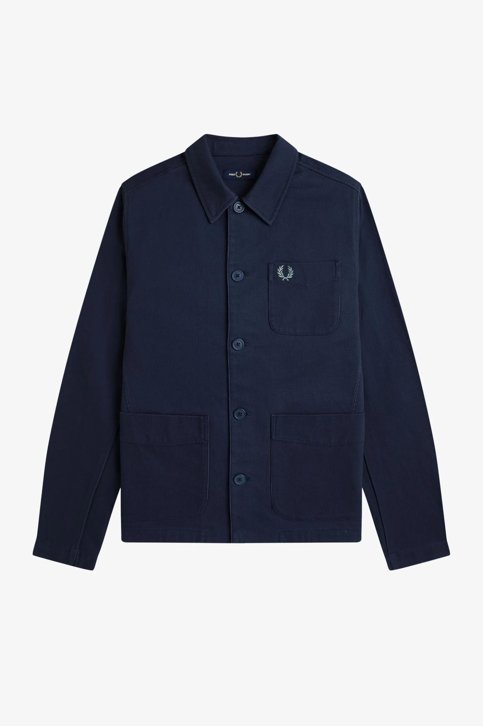 Fred Perry Bedford Cord Overshirt - Image 3