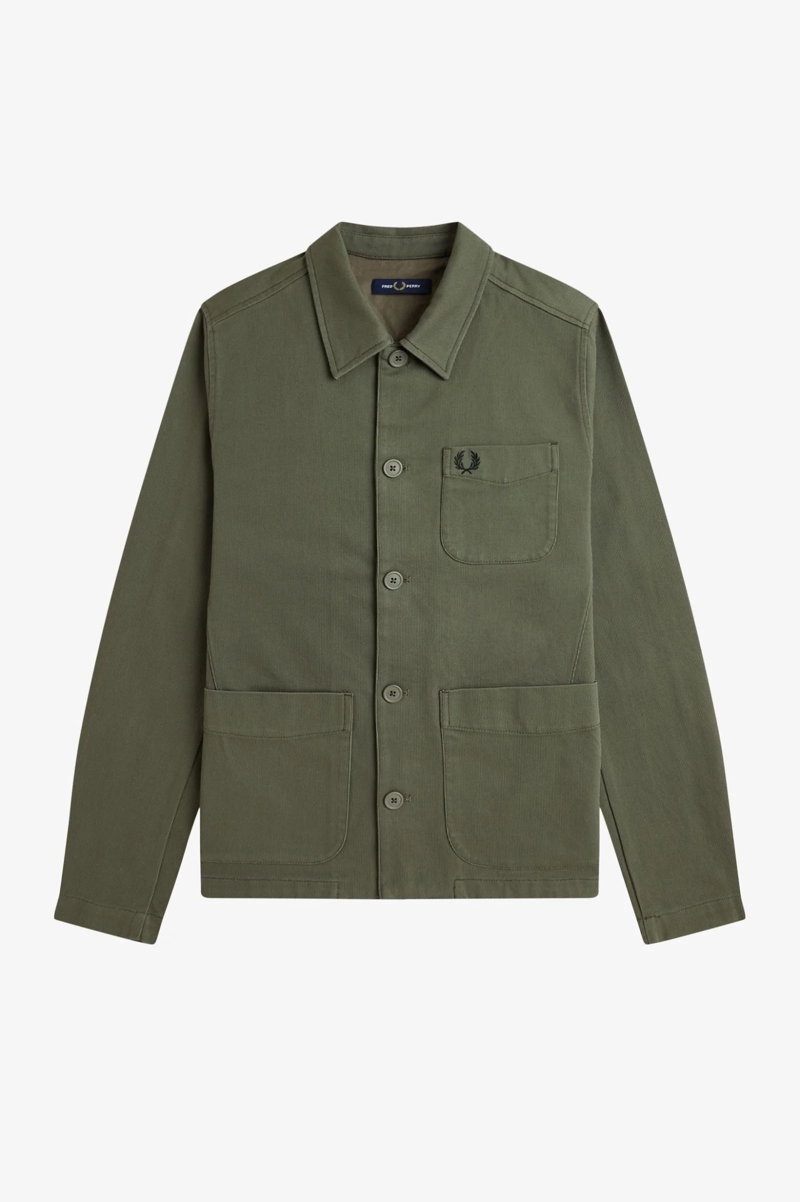 Fred Perry Bedford Cord Overshirt - Image 4