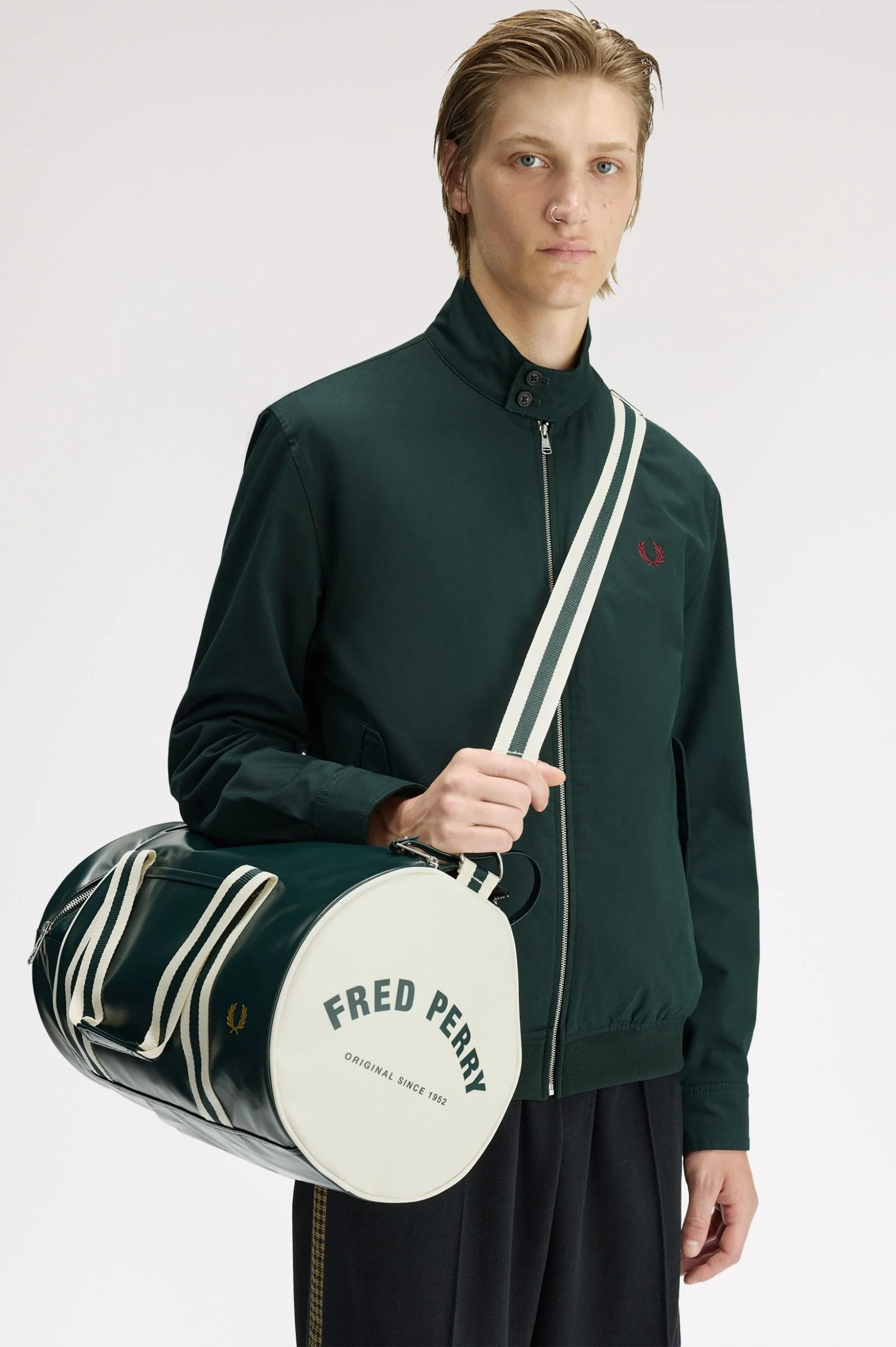 Fred Perry Classic Barrel Bag
