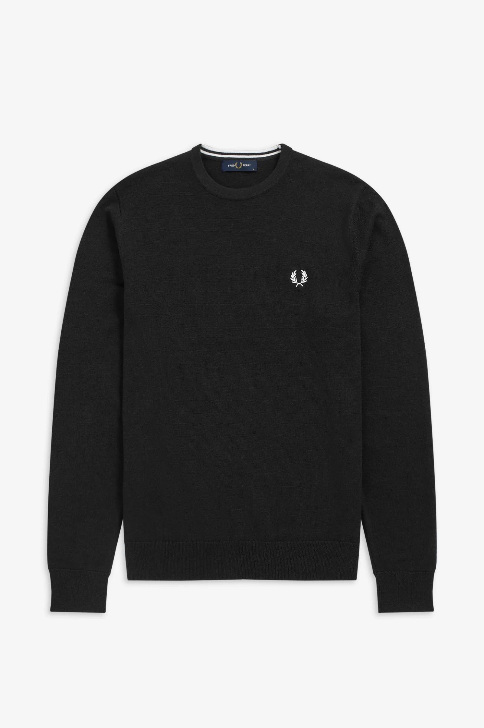 Fred Perry Classic Crew Neck Jumper - Image 2