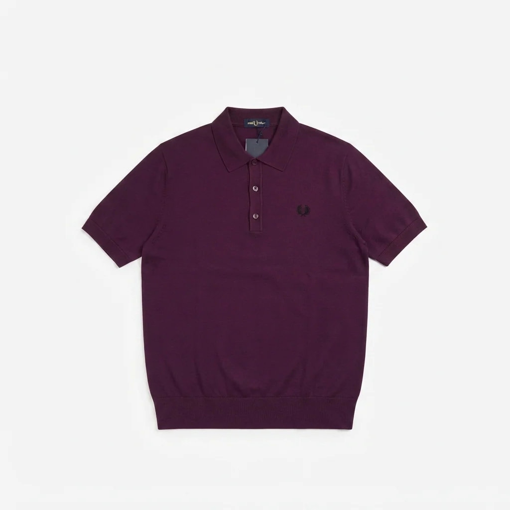 Fred Perry Cotton Knitted Shirt