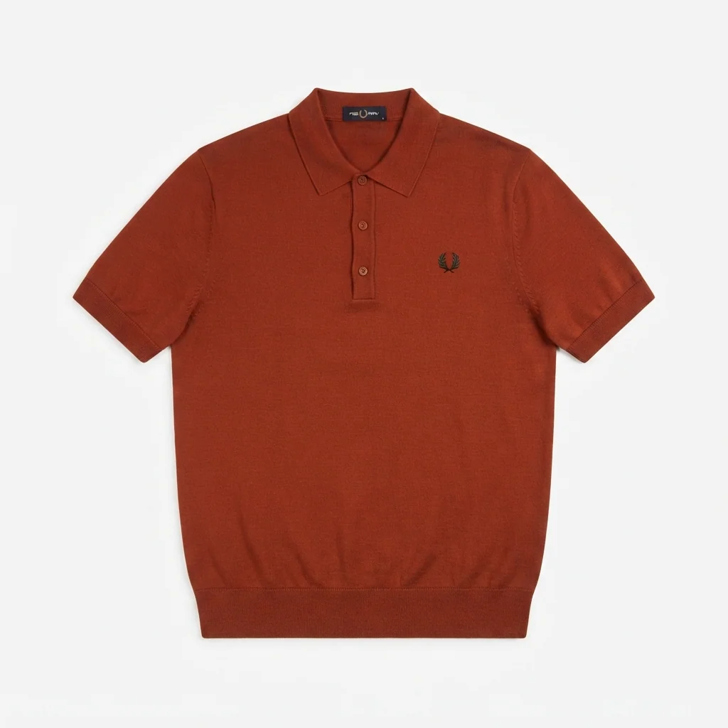Fred Perry Cotton Knitted Shirt