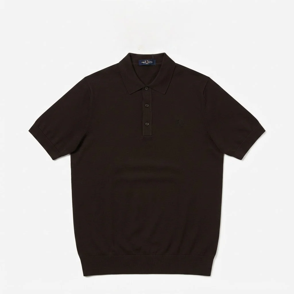 Fred Perry Cotton Knitted Shirt