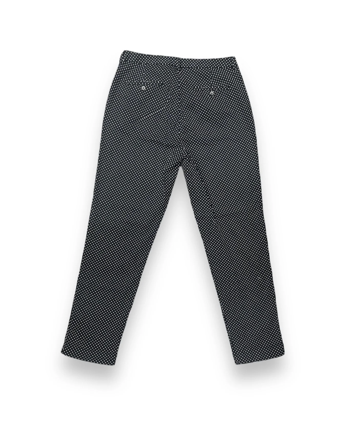 Fred Perry Black Pin Dot Trousers - Image 2
