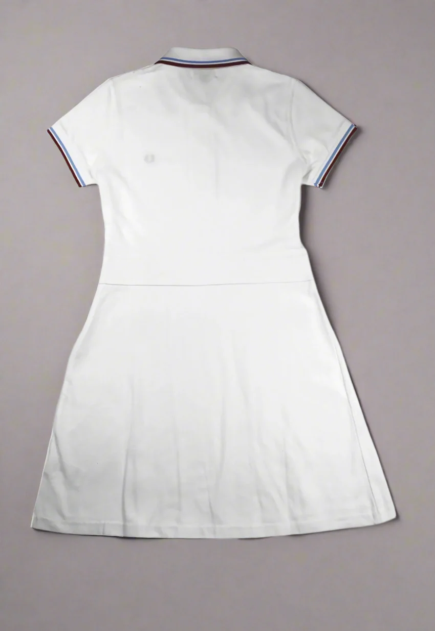 Fred Perry Pleated Pique Tennis Dress - Image 2