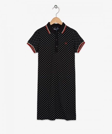 Fred Perry Polka Dot A-Line Dress - Image 2