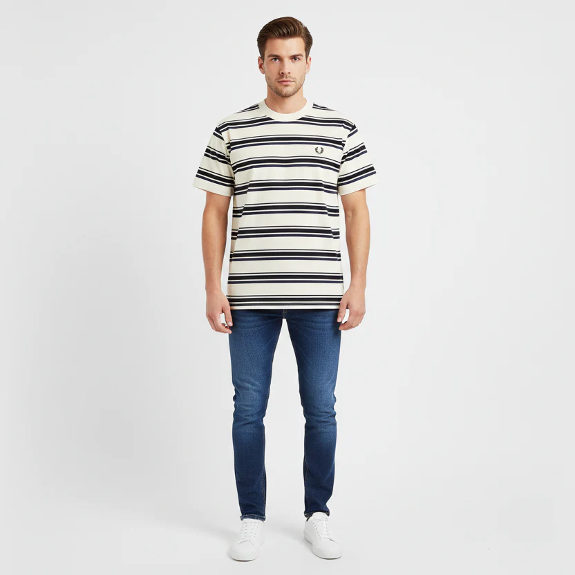 Fred Perry Relaxed Stripe T-Shirt