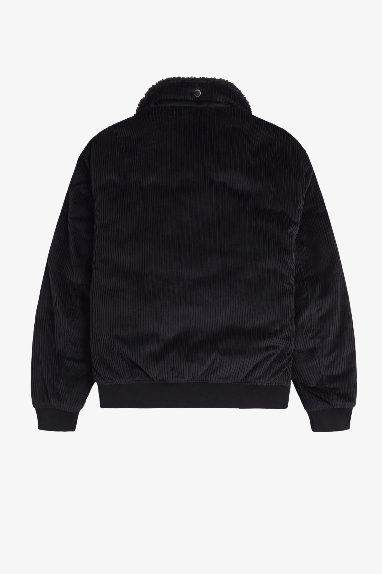 Fred Perry Removable Collar Cord Bomber Jacket - Image 3
